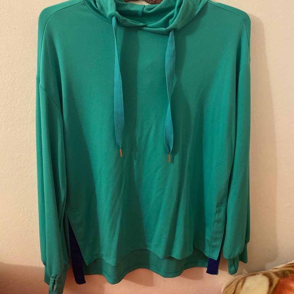 Blue hoodie sweatshirt - Picture 3 of 4